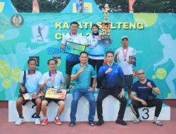 Kejuaraan Tenis Lapangan Kajati Sulteng Cup 1 Mencari Bibit Berbakat