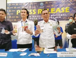 BNN telah Meringkus Tiga Pengedar Sabu di Desa Guntarano