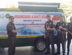 Kejati Sulteng Rayakan Hari Bhakti Adhyaksa ke-63 dengan Kepedulian yang Menginspirasi