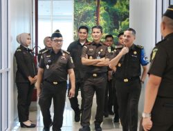 Kunjungan Inspeksi Pengawasan, Wakajati Emilwan : Kinerja Kejaksaan Tinggi Sulteng terus Ditingkatkan