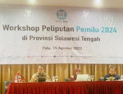 Dewan Pers Gelar Workshop Edukasi Wartawan Menjelang Pemilu 2024 di Provinsi Sulawesi Tengah