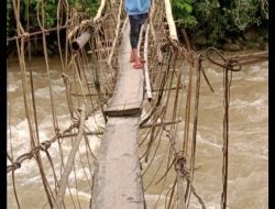 Jembatan Penghubung Desa Pantolobete Terlupakan, Warga Menantikan Perhatian Pemerintah