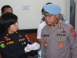 Tes Urine bagi Personel Polda Sulteng, Ini Kata Kabid Propam