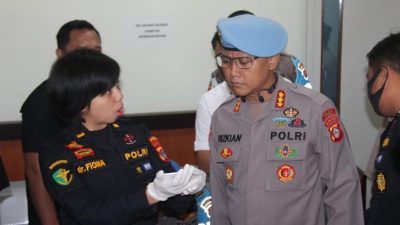 Tes Urine bagi Personel Polda Sulteng, Ini Kata Kabid Propam