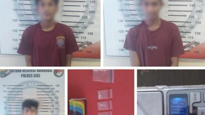 Polisi Ungkap Jaringan Penyalahgunaan Sabu di Desa Beka, Tiga Tersangka Diamankan
