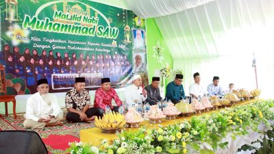 Peringatan Maulid Nabi di Desa Ongka, Semangat Kebhinekaan dan Doa Untuk Kesejahteraan