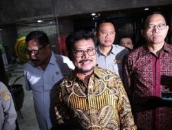 Menteri Pertanian Syahrul Yasin Limpo Kooperatif saat Diperiksa Terkait Dugaan Korupsi