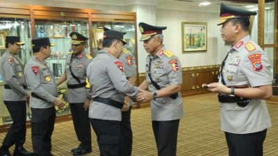 Kapolri Lantik Kapolda Sulut dan Korsahli dalam Upacara Sertijab