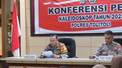 Polres Tolitoli Rilis Statistik Kejahatan, KDRT dan Curanmor Ikut Mendominasi