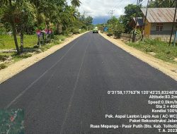 Perbaikan ruas jalan Mepanga – Pasir Putih – Basi, Proyek Lanjutan Gubernur Longki Djanggola