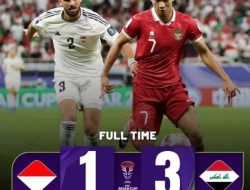 Indonesia Takluk 1-3 dari Irak, Laga Perdana Piala Asia 2023