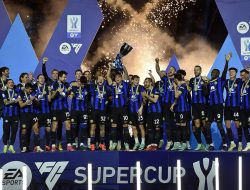 Inter Milan Sabet Gelar Piala Super Italia 2023