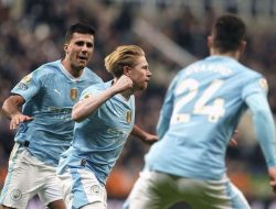 Manchester City Menang Dramatis Atas Newcastle 3-2