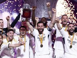 Real Madrid Menyapu Bersih Barcelona 1-4, Raih Gelar Piala Super Spanyol