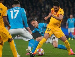 Liga Champions, Napoli Tahan Imbang Barcelona 1-1