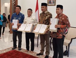 Pj Bupati Morowali dan Walikota Palu Bangun Kerjasama Pelayanan Perdagangan dan Industri