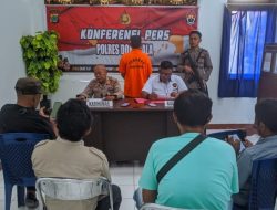 Polres Donggala Ungkap Kasus Penyalahgunaan Narkoba di Desa Batusuya, Tersangka Akan Diproses Sesuai Hukum