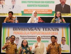 Bimbingan Teknis Pengolah Perpustakaan Desa Kabupaten Pasangkayu