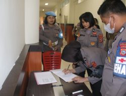Bidpropam Polda Sulteng Lakukan Gaktibplin di Ditresnarkoba, Senpi Diperiksa, Tes Urine Dilakukan