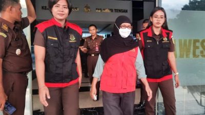 Akhirnya PPK Terlibat Dugaan Korupsi Ditahan Kejati Sulteng