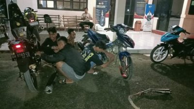 Operasi Knalpot Bising, Tiga Pengendara Diamankan Polisi