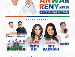 Ditemanin Siti Badriah, Deklarasi Anwar – Reny Malam Ini Guncang Sausu