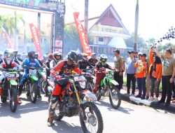 Bhayangkara Trail Adventure Polres Parimo, Diikuti 150 Para Raider Tangguh