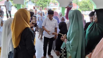 Warga Kintom Spontan Gelar Tabligh Akbar Sambut Anwar Hafid, Mustar : Kami Pendukung Fanatik