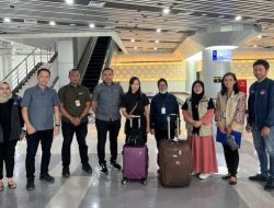 Sambut Kepulangan Korban TPPO di Bandara Mutiara Sis Aljufri Palu, Kabarnya Dua Bulan Bekerja Tidak Terima Gaji