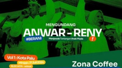 Undangan BERANI DIADU, Ajang Kreatif Kaum Muda Sulteng Menyuarakan Aspirasi