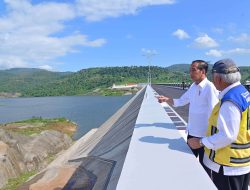 Presiden Jokowi Resmikan Bendungan Pamukkulu Takallar, Proyek Menelan Anggaran Sebesar Rp1,6 Triliun