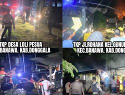 Kebakaran di Desa Loli Pesua dan Kelurahan Gunung Bale Donggala, Rumah Warga dan Motor Hangus Terbakar