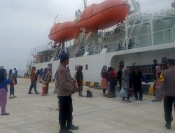 Polisi Jamin Keamanan Pelabuhan Donggala, Kapal Perintis Sabuk Nusantara 89 Bawa 100 Penumpang ke Samarinda
