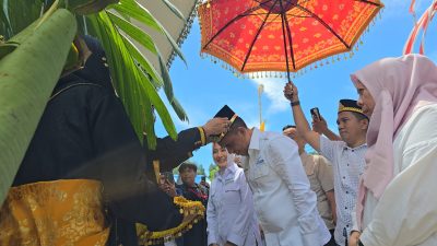 Raja Buol Mentitahkan ke Anwar Hafid Jika Terpilih Gubernur Perhatikan Pembangunan di Buol