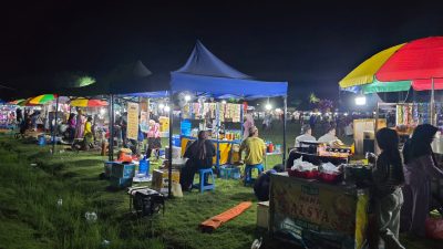 130 UMKM Padati Lokasi Deklarasi Anwar-Reny di Sigi