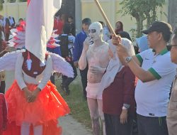 Pasangan Berani Hadiri Jalan Santai Merdeka di Kelurahan Duyu Palu