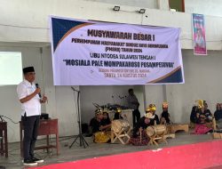 PMSRB Mubes Pertama, Anwar Hafid : Selamat Sindue Raya Makin Maju dan Berkembang!