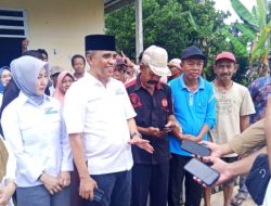 Bantu Pembangunan Masjid di Desa Kambayang, Anwar Hafid : Jika Saya Terpilih Gubernur, Insya Allah Datang Lagi