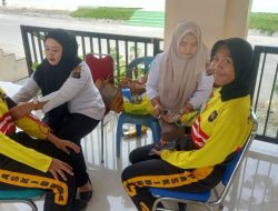 Seksi Kesehatan Polres Banggai Cek Kondisi Pelatih dan Anggota Paskibraka