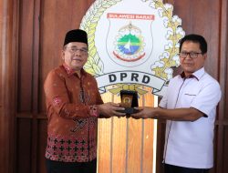 DPRD Provinsi Sulawesi Barat Terima Kunjungan Kerja dari DPRD Provinsi Lampung, Bahas Pemerintahan dan Investasi