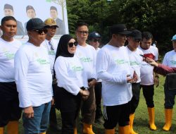 Gerakan Menanam Pohon dan Jalan Santai, DPRD Sulbar Komitmen Bangun Ekosistem Ekonomi Hijau
