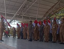 Muh. Abdu Pimpin Pencanangan Gerakan 10 Juta Bendera Merah Putih di Pasangkayu