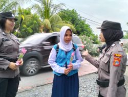 Polwan Polres Sigi Dekatkan Diri ke Masyarakat, Sambut HUT Polisi Wanita ke-76!