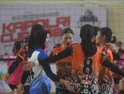 Voli Putri Polda Sulteng Juara, Menang Beruntun Kapolri Cup 2024