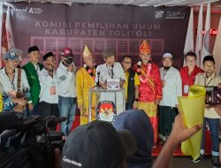 Faizal-Nurdin Daftar di KPU Tolitoli, Siap Bertarung di Pilkada 2024