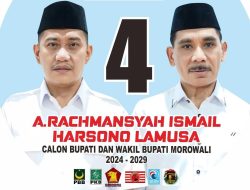 Rachmansyah – Harsono Paslon Nomor Urut 4 di Pilkada Morowali 2024