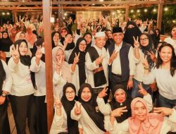 Ratusan Wanita Sigi Dimotori Jamaluddin Nusu Dukung Paslon Anwar-Reny