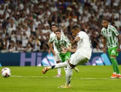 Mbappe Bawa Real Madrid Menang atas Real Betis dengan Dua Gol