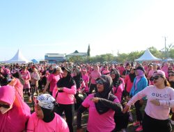 Senam Zumba Anwar – Reny! Polda Sulteng Jaga Keamanan Pilkada 2024