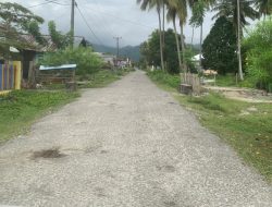 Hasil Pekerjaan Jalan Labean – Mapaga Disorot, Diduga Kerusakan Belum Diperbaiki!